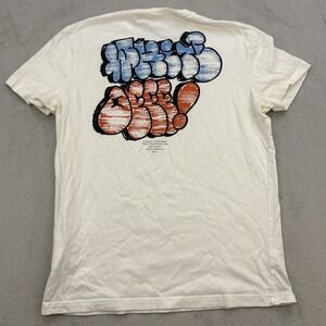 Off White Shirt Womens XL White 2021 Short Sleeve Top Graphic Tee